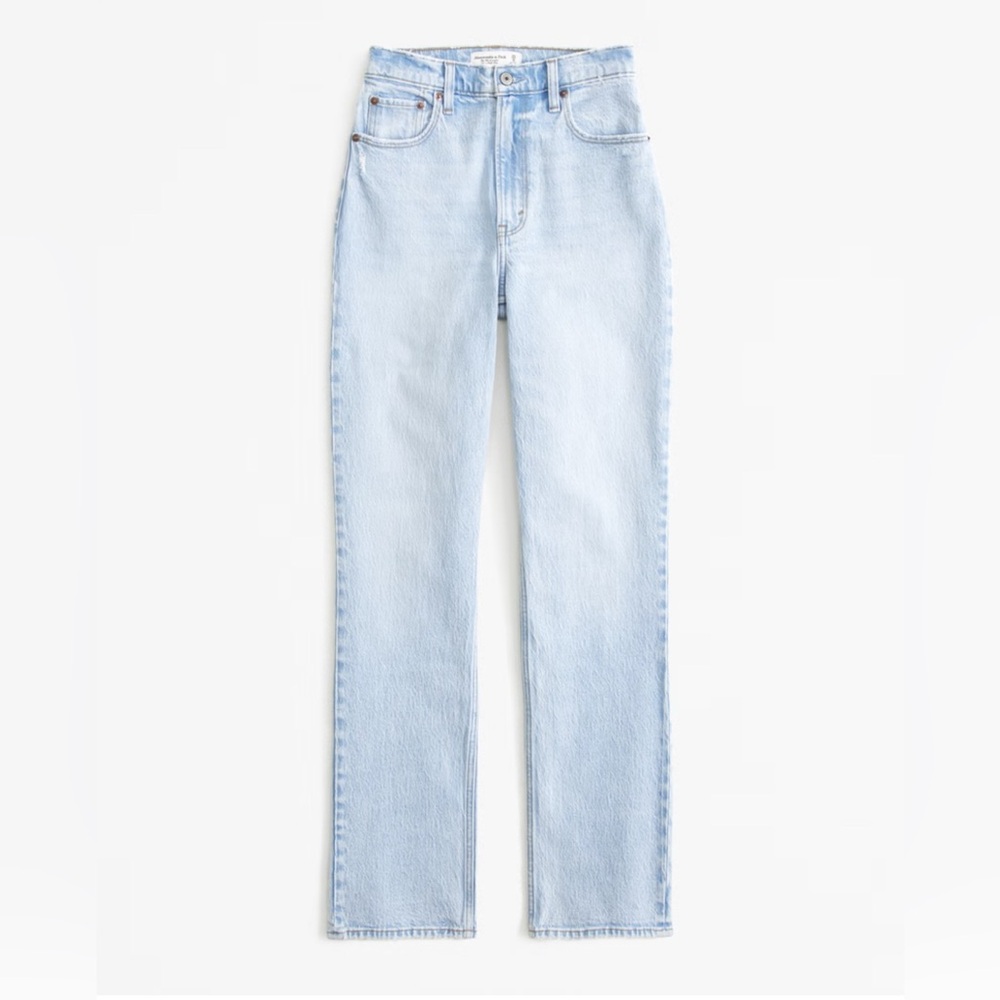 Abercrombie 90s straight Jean curve love LONG